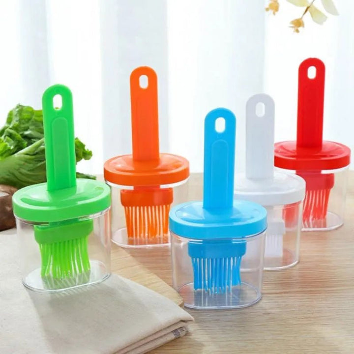 Oil Bottle with silicone brush - Win Bachat