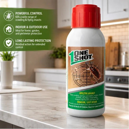 One Shot DDVP EC 60 Insect Control Solution 1000ml - Win Bachat