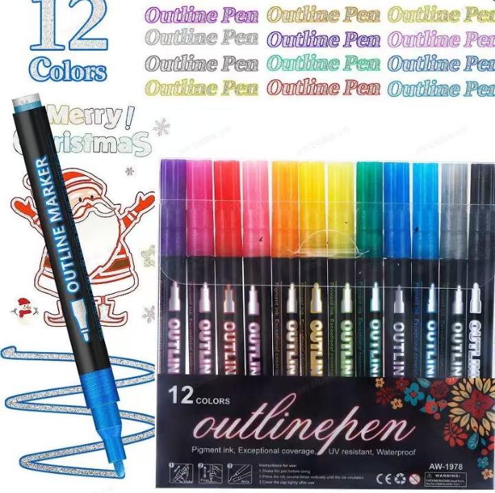 Outline Marker Set - Win Bachat