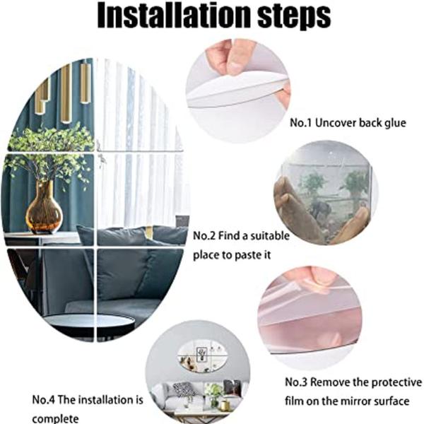 OVAL MIRROR SMALL (12X8) - Win Bachat