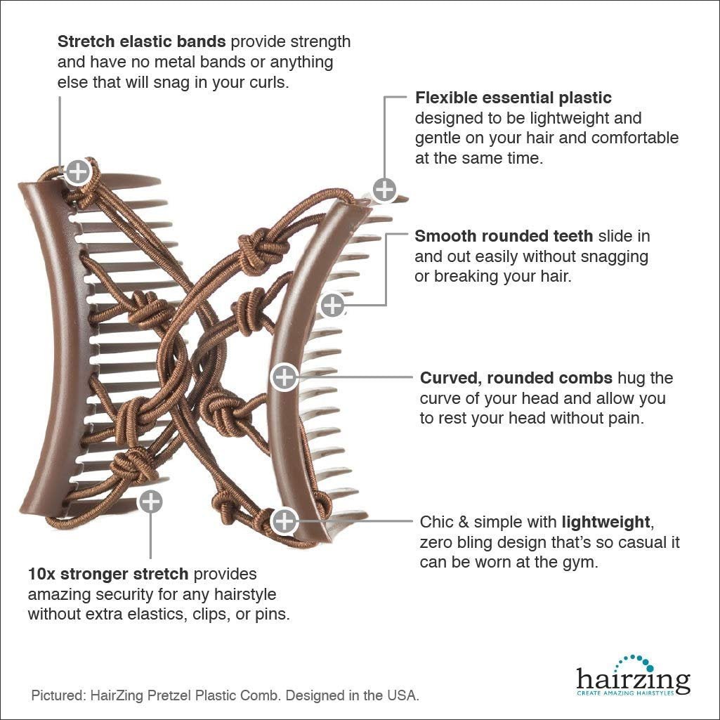 Pack of 3 Elastic Comb - Win Bachat