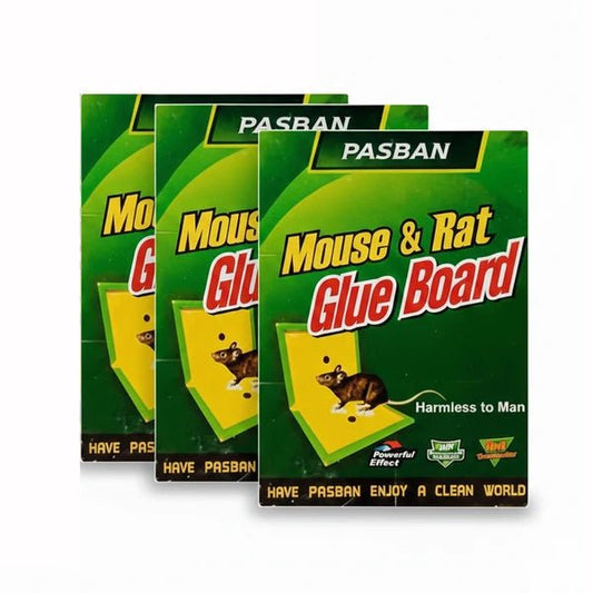 Pasban Mouse & Rat Glue Board – Pack of 3 - Win Bachat