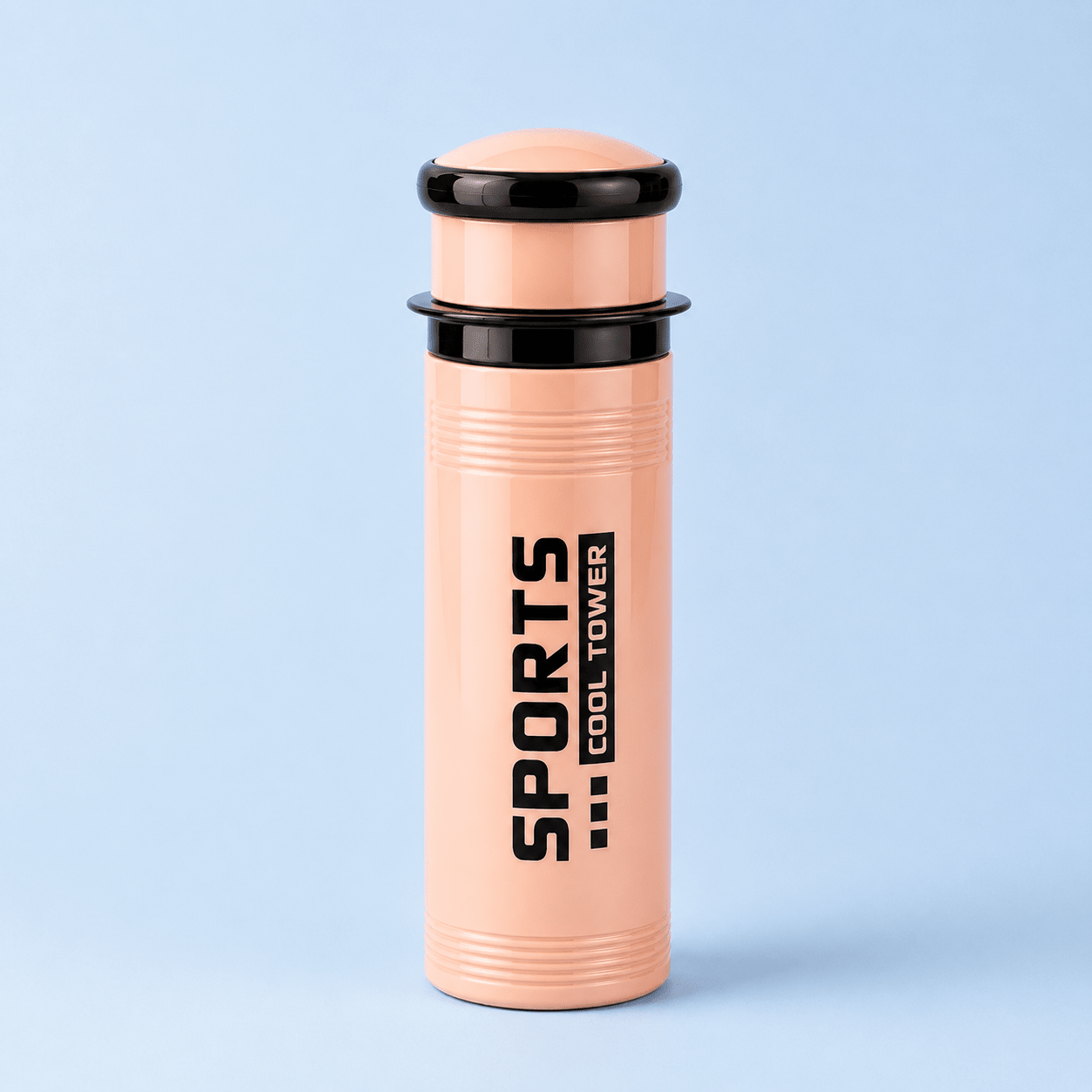 Peach Slim Thermal Sports Bottle - Win Bachat