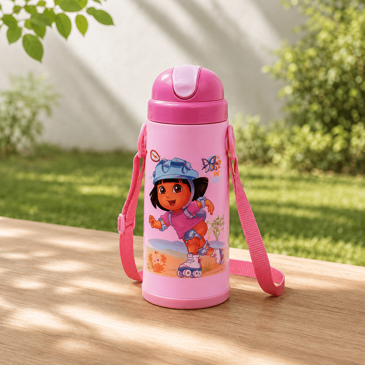 Pink Kids Adventure Bottle - Win Bachat