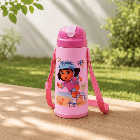 Pink Kids Adventure Bottle - Win Bachat