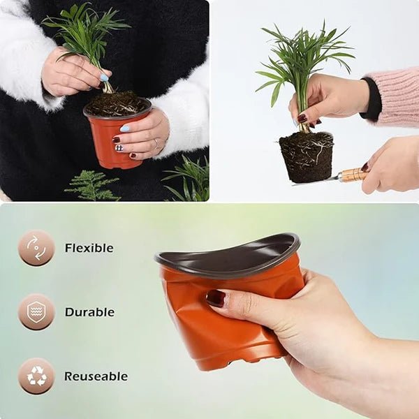 Plastic Paper Pots – Seed Starter & Nursery Plant Pots - Win Bachat