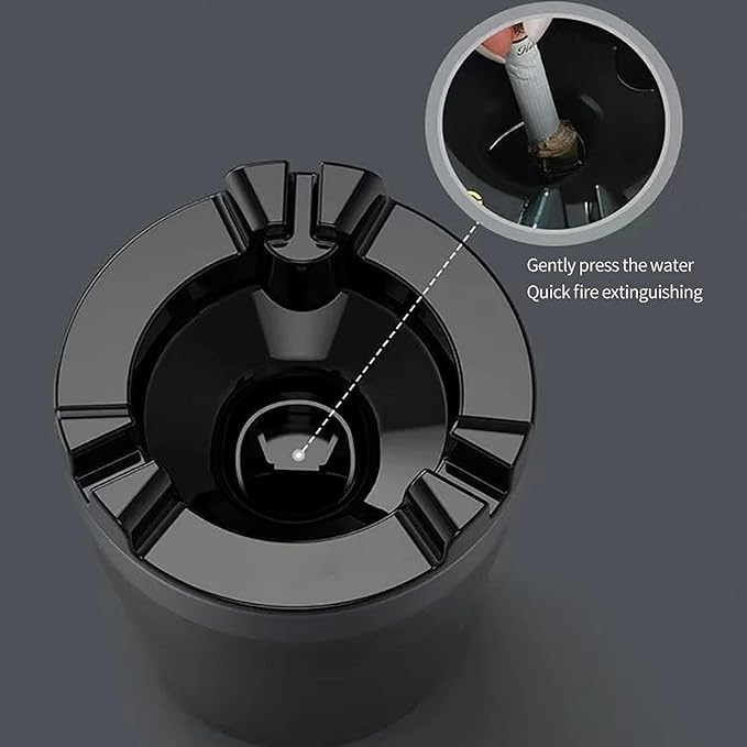 Portable car ash tray - Win Bachat