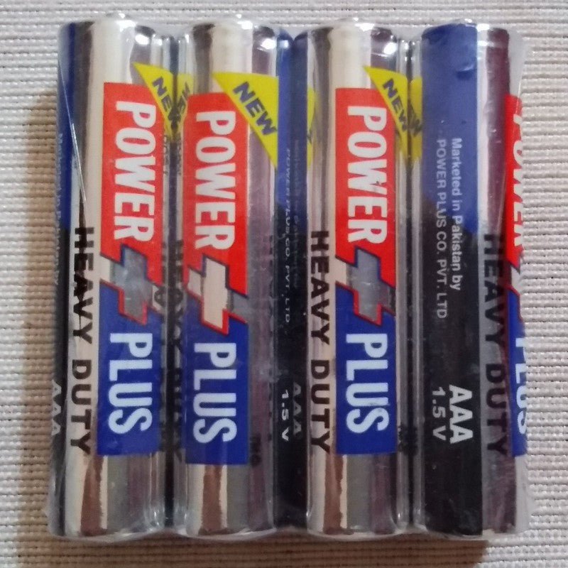 POWER PLUS CELL HEAVY DUTY AAA 4S PACK - Win Bachat