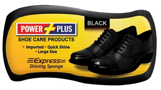 POWER PLUS EXPRESS SHINING SPONGE BLACK - Win Bachat