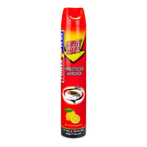 POWER PLUS FAST KILL AEROSOL 600ML - Win Bachat