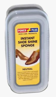 POWER PLUS INSTANT SHOE SHINE SPONGE - NEUTRAL - Win Bachat