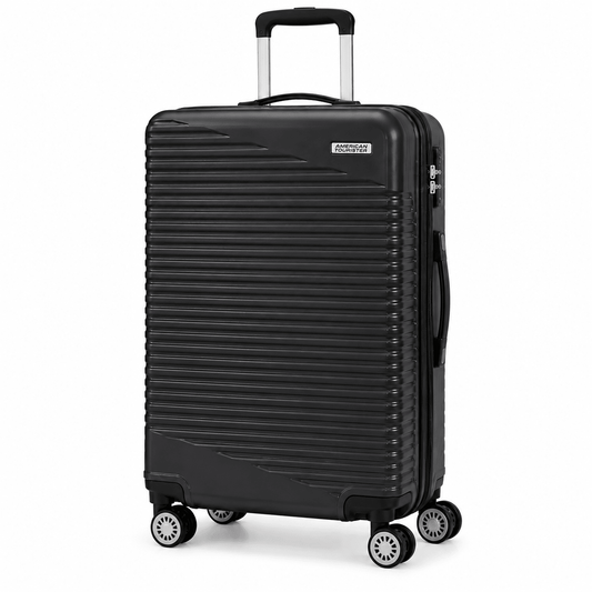 Premium Hard Shell Spinner Travel Suitcase � Black - Win Bachat
