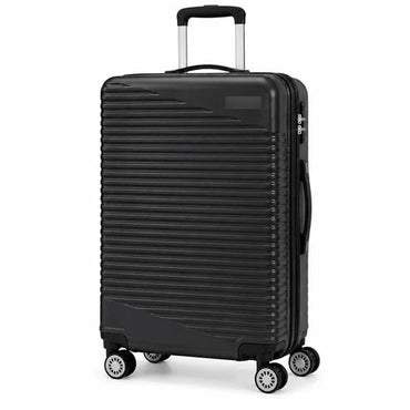 Premium Hard Shell Spinner Travel Suitcase - Black