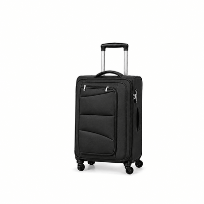 Premium Soft Case 360 - Spinner Luggage - Dark Grey - 20 Inch (Small) - Win Bachat