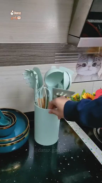 SILICONE UTENSILS SET 12 PIECES