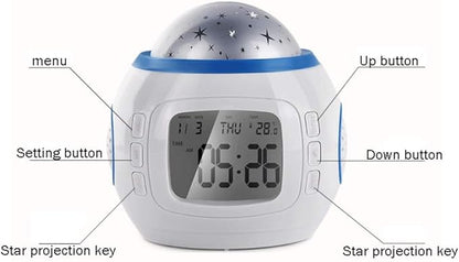 Projecter Alarm Clock - Win Bachat