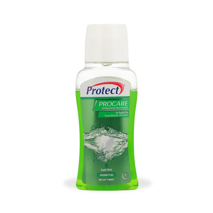 Protect Procare Mouthwash Apple Mint 130Ml - Win Bachat