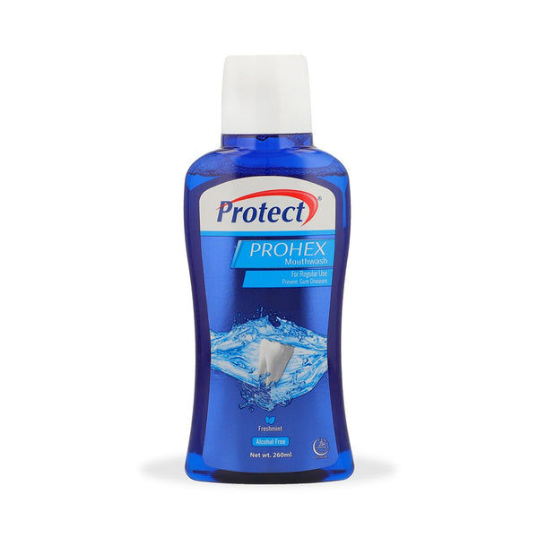 Protect Prohex Mouthwash Fresh Mint 260Ml - Win Bachat