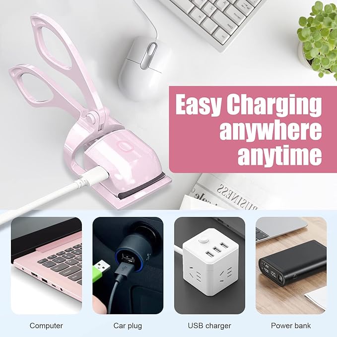 Rechargeable Eyelash Curler - Win Bachat