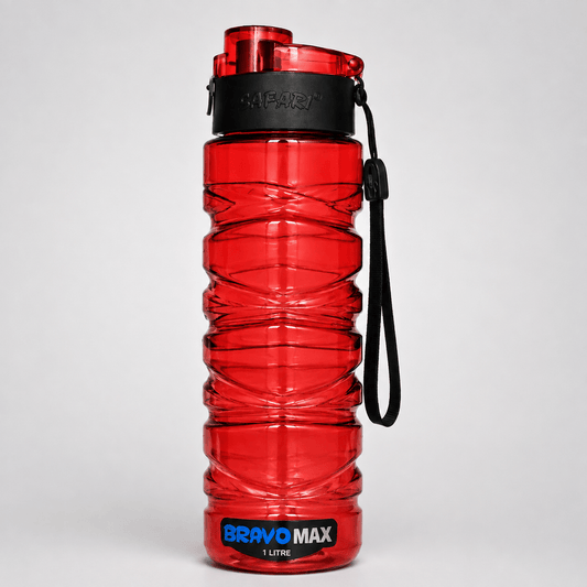 Red Easy Carry Strap Water Bottle – 1 Litre - Win Bachat