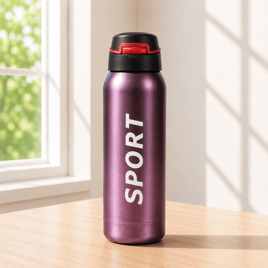 Rose Purple Insulated Sports Bottle - Win Bachat