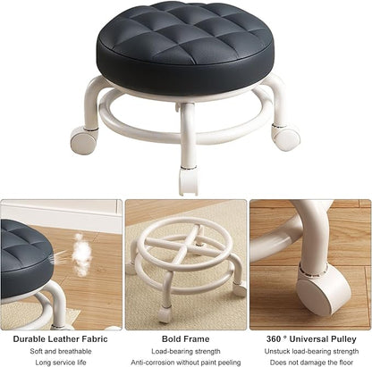 Rotating stool with wheels - Win Bachat