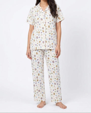 SAJERIO NIGHT WAER FOR WOMEN - POP CORN CRINKLE ( MADE IN TURKEY ) - Win Bachat