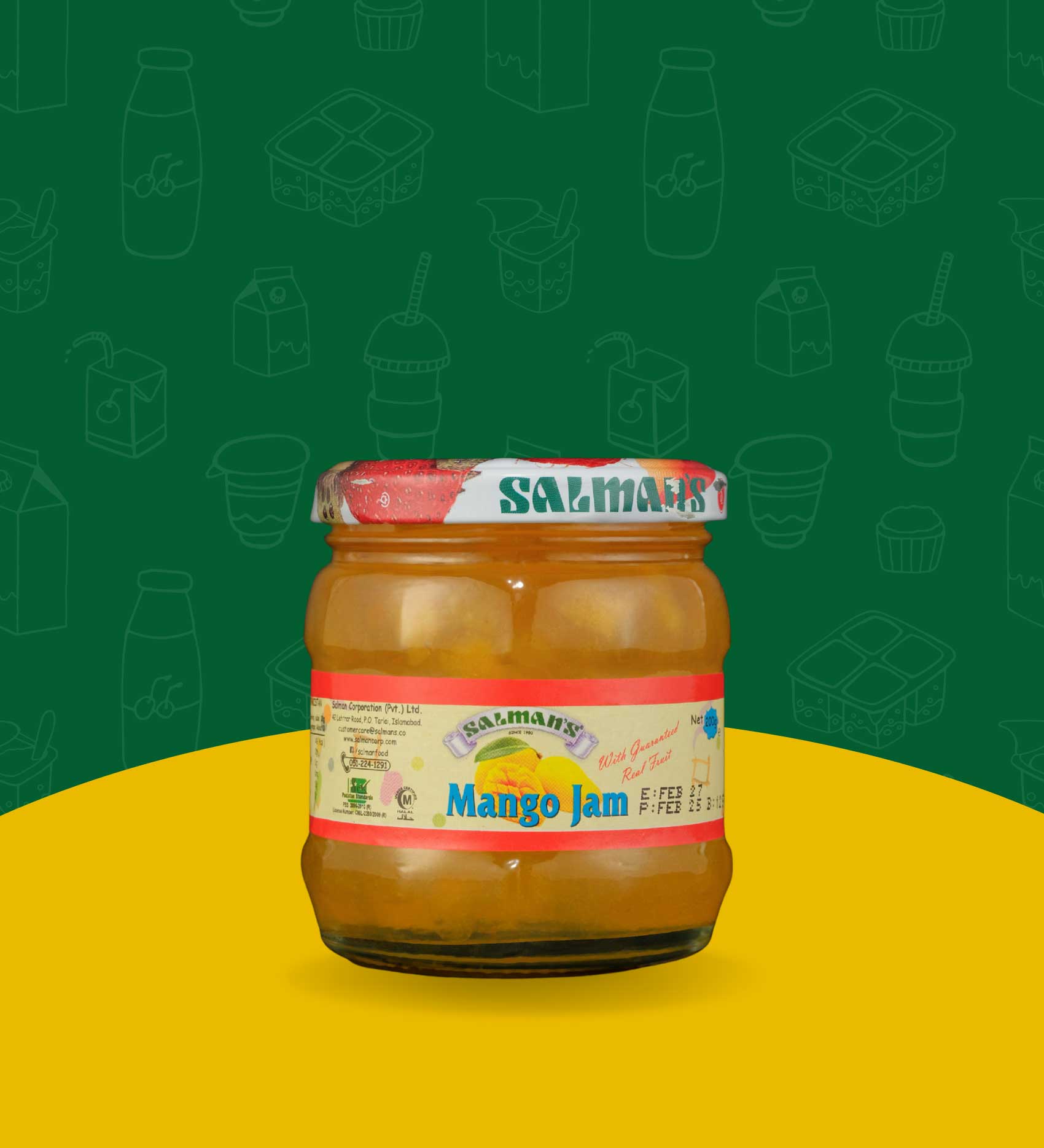 SALMAN JAM APPLE - 200GM - Win Bachat