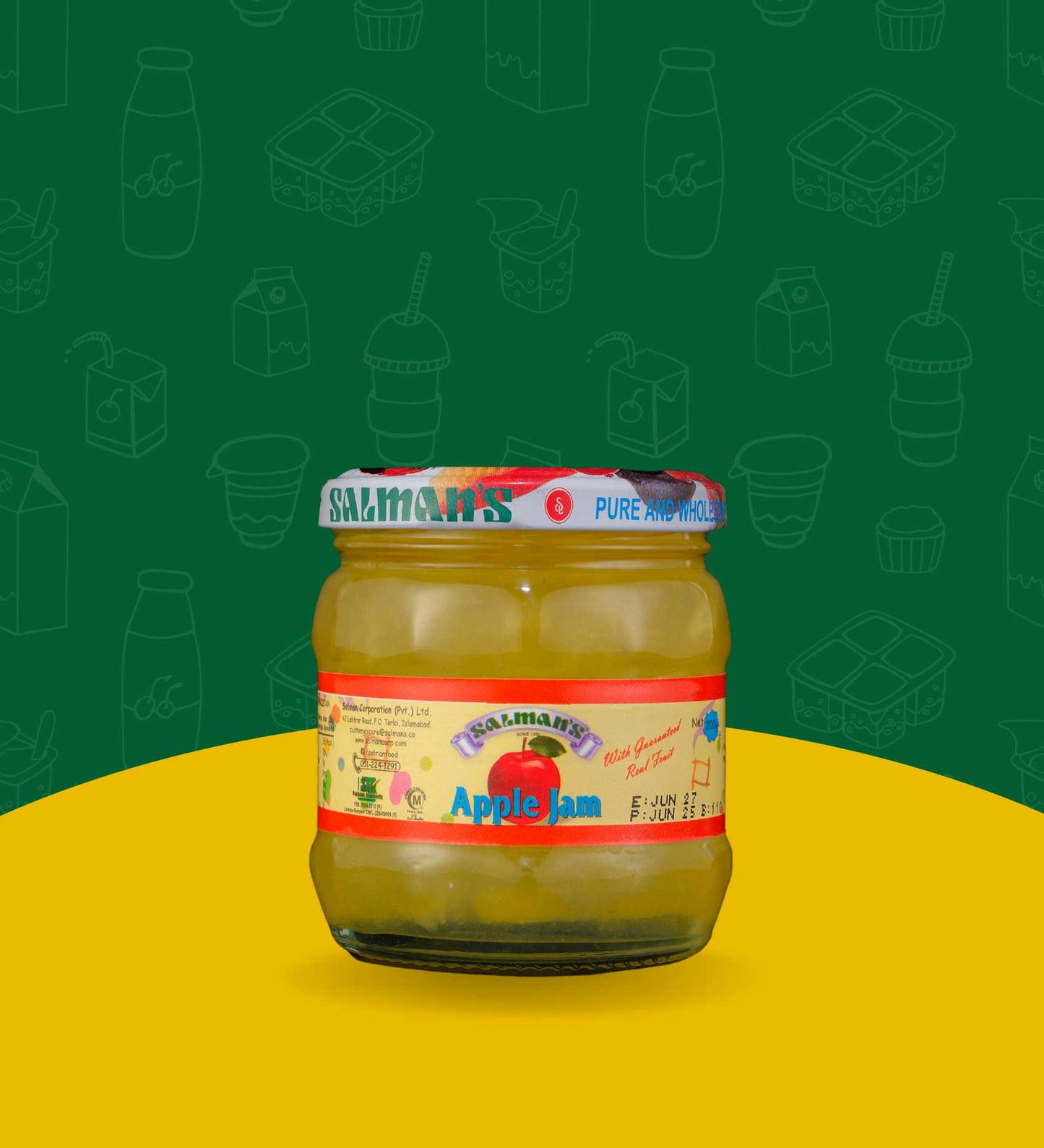 SALMAN JAM APPLE - 200GM - Win Bachat