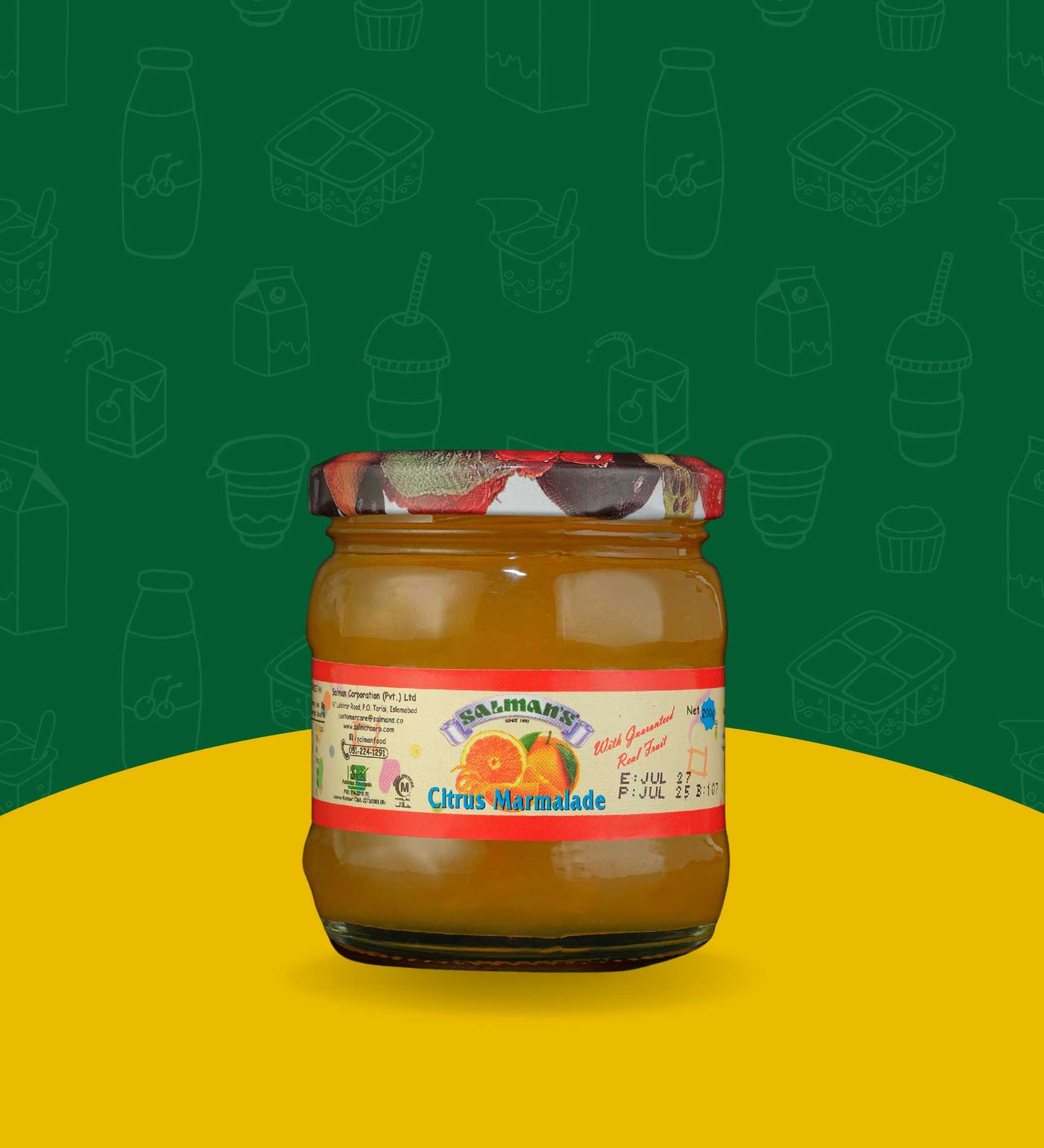 SALMAN JAM MARMALADE - 200GM - Win Bachat