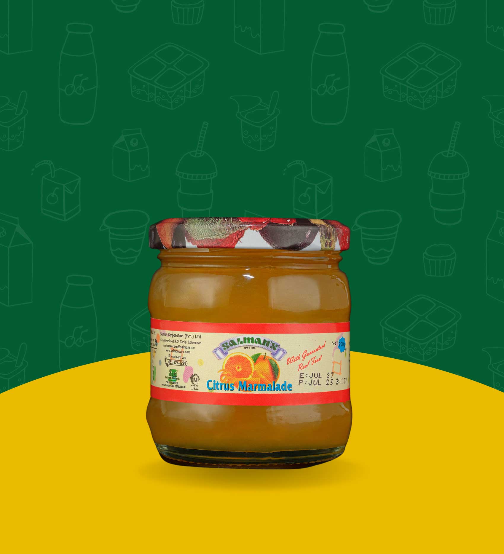 SALMAN JAM MARMALADE - 200GM - Win Bachat