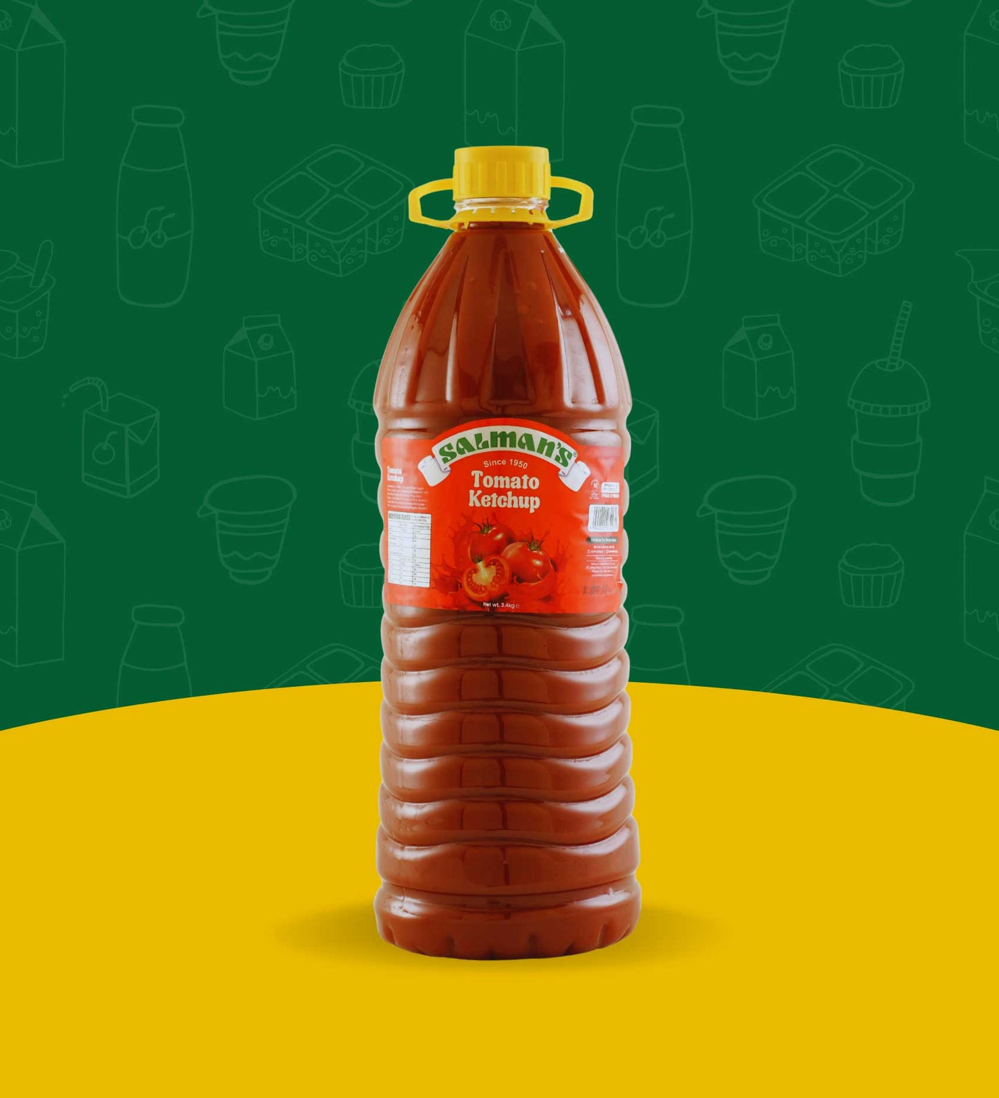 SALMAN TOMATO KETCHUP - 3.4 KG - Win Bachat