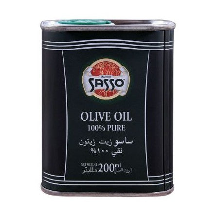 Sasso 100% Pure Olive Oil 200ml - Win Bachat