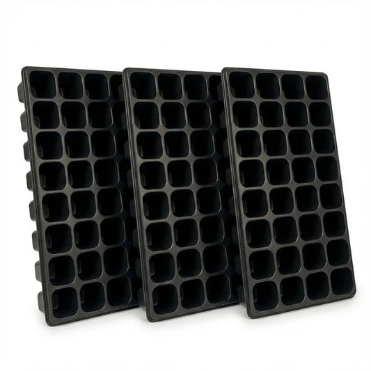 Seedling Tray 32 Holes Pack of 3 – Reusable Seed Starting Trays - Win Bachat