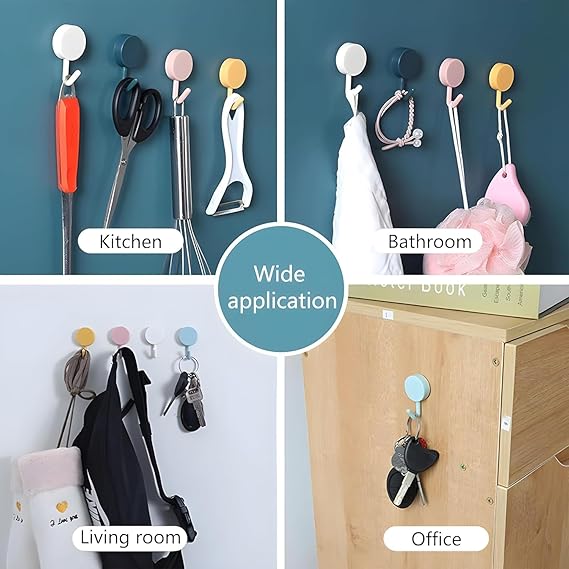 Self Adhesive Wall Hooks - Win Bachat
