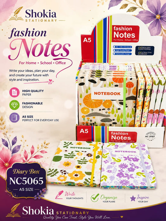 Shokia A5 Fashion Dairy Design - 21 - Win Bachat