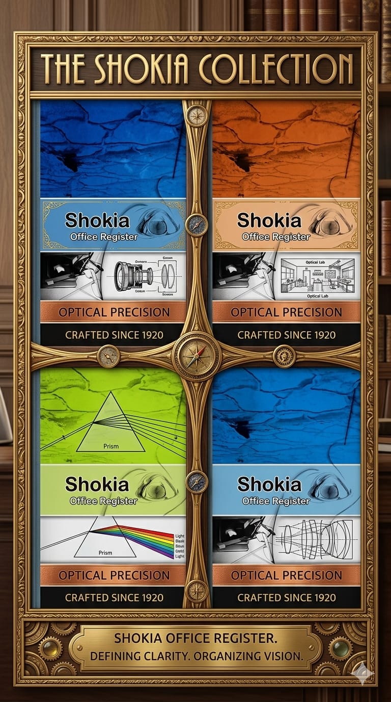 Shokia Full Scape Office Gata Register K.High Finish (63 Grm) - 120 Pages - Win Bachat