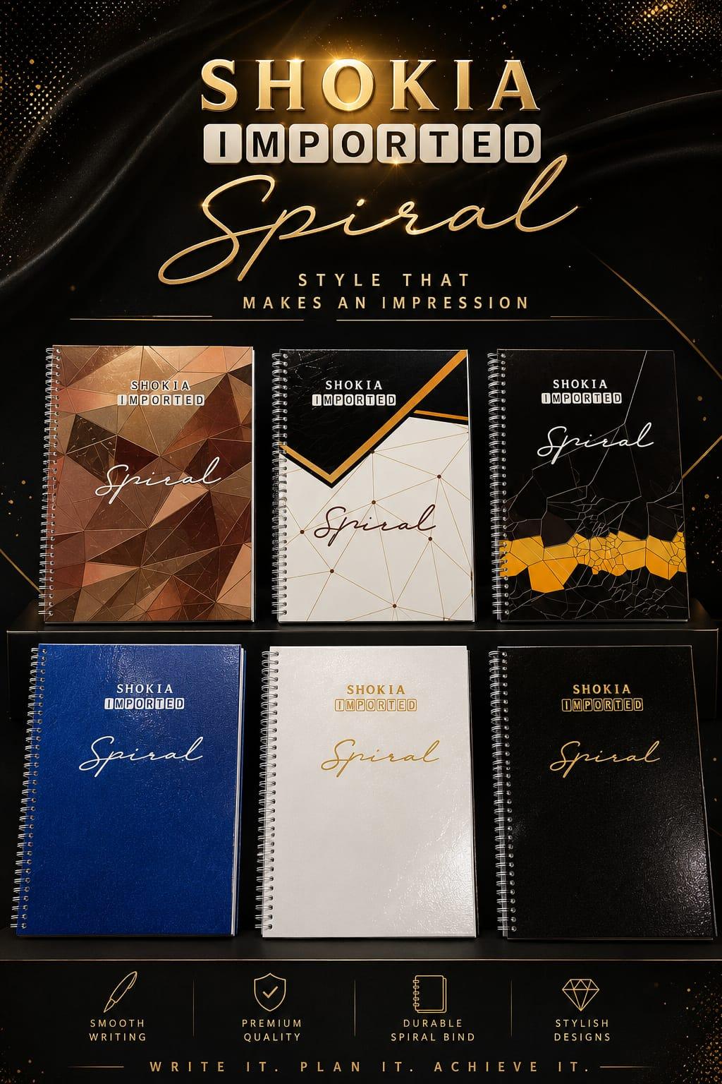 Shokia Imported Spiral Indonesia Ik 70 ( 200 Pages ) - Win Bachat