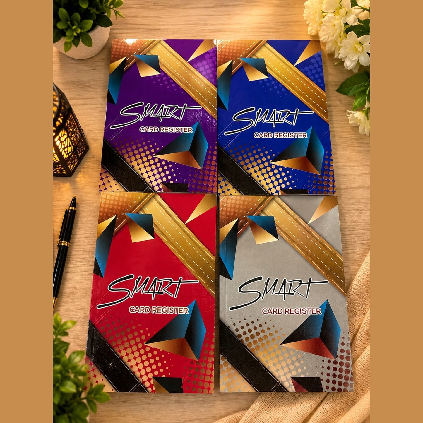 Shokia Smart Card Register 500 No - 250 Pages - Win Bachat