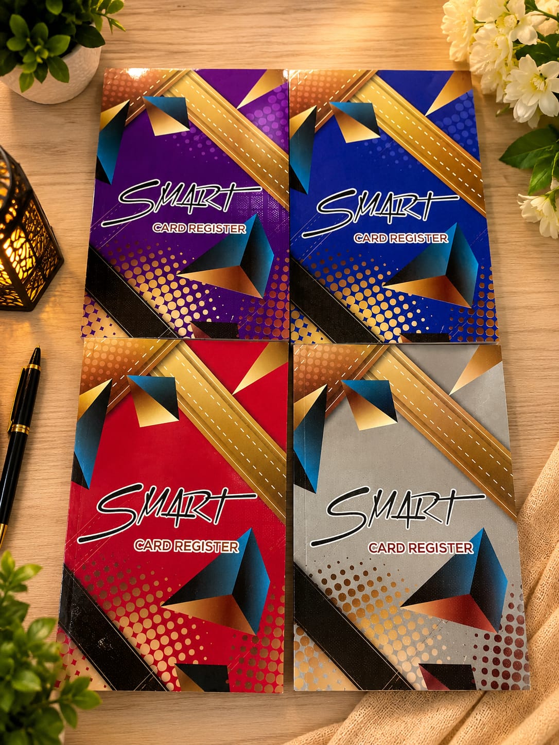 Shokia Smart Card Register 600 No - 300 Pages - Win Bachat