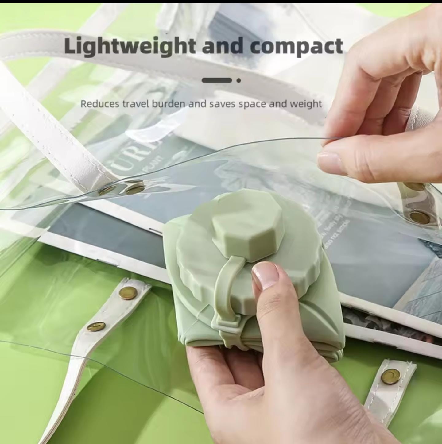 SILICONE FOLDABLE BOTTLE NEW 600ML - Win Bachat