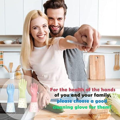 Silicone Washing Full Gloves - Win Bachat