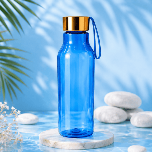 Sky Blue Carry Strap Water Bottle – 750ml - Win Bachat