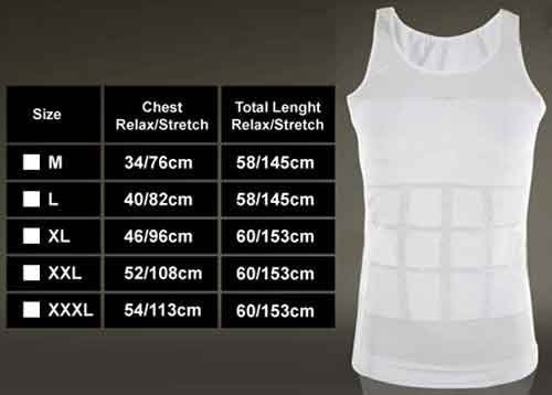 slim’n lifrt slimming vest for men (M,L,XL) - Win Bachat