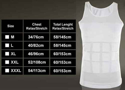 slim’n lifrt slimming vest for men (M,L,XL) - Win Bachat