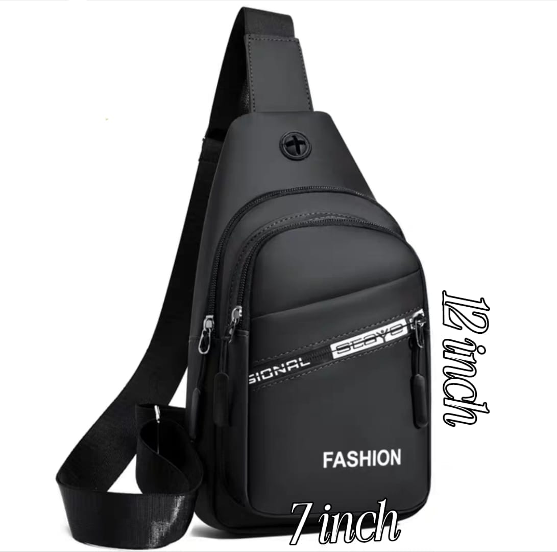Sling Crossbody Bag - Black - Win Bachat