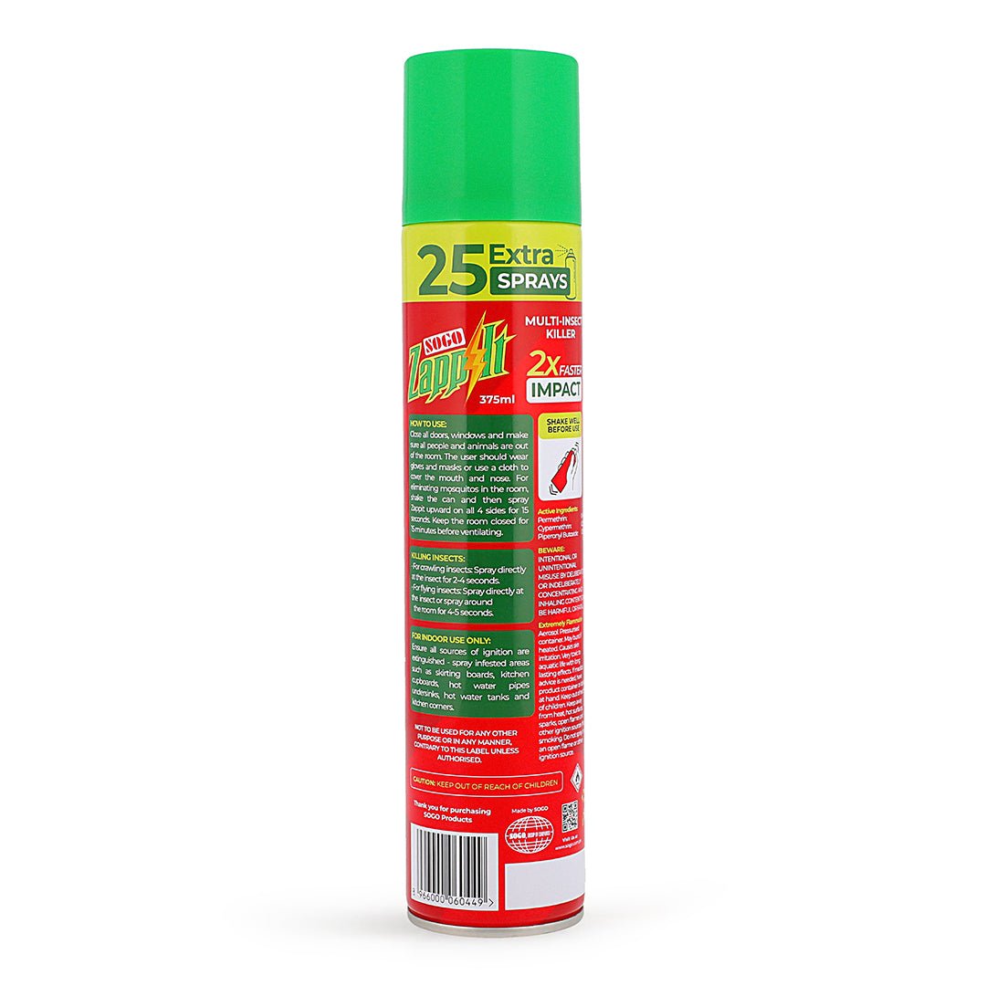 Sogo Zappit Multi Insect Killer Aerosol - 325Ml - Win Bachat