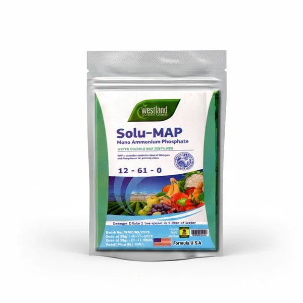 Solu-MAP Fertilizer 500g – Mono Ammonium Phosphate 12-61-0 - Win Bachat
