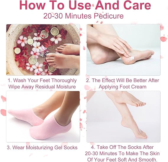 Spa gel socks - Win Bachat