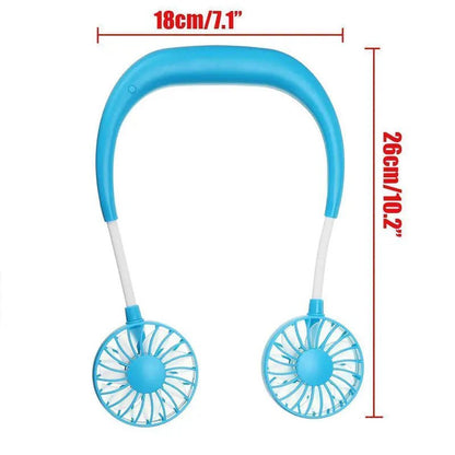Sports Fan, USB Neckband Fan - Win Bachat